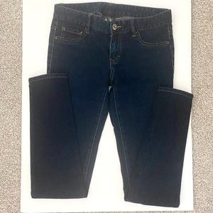 A/X Armani Exchange Jeans Size 4 Skinny Blue Low-Rise